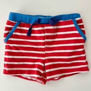 Baby Boden Red Stripe Shorts